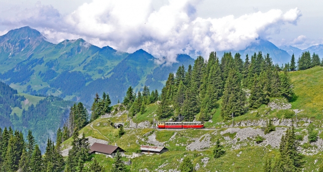 SUIZA Y SUS ESPECTACULARES MONTAAS 